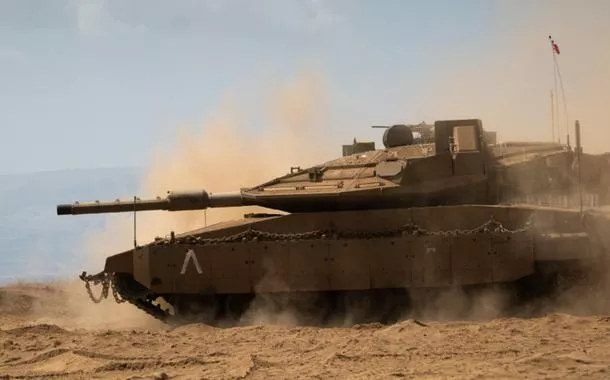 Tanque de guerra israelense 