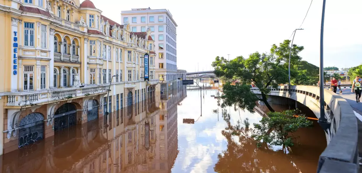 Enchente em Porto Alegre