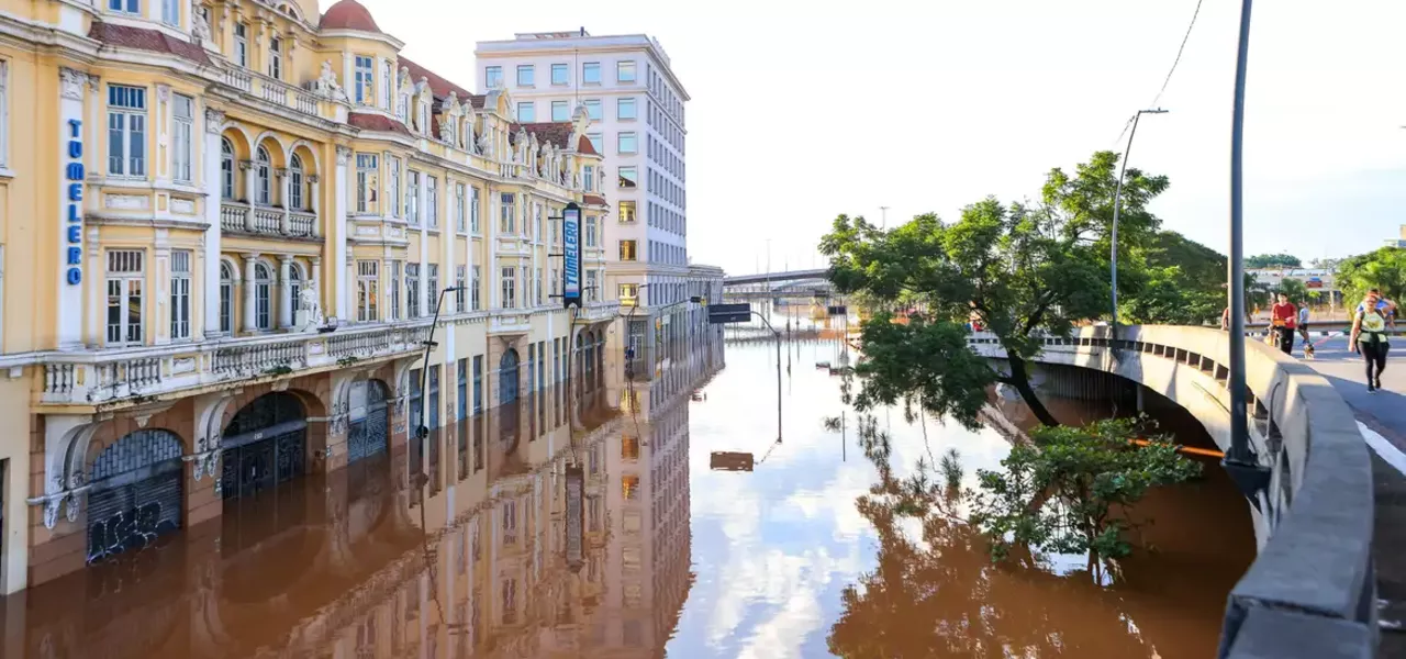 Enchente em Porto Alegre