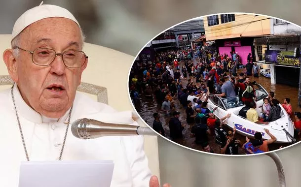 Papa Francisco anuncia doação de mais de R$500 mil para o Rio Grande do Sul