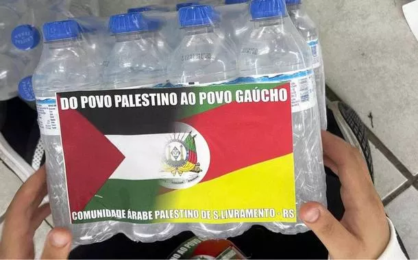 Comunidade Palestina no RS envia produtos para ajudar as pessoas vítimas de enchentes