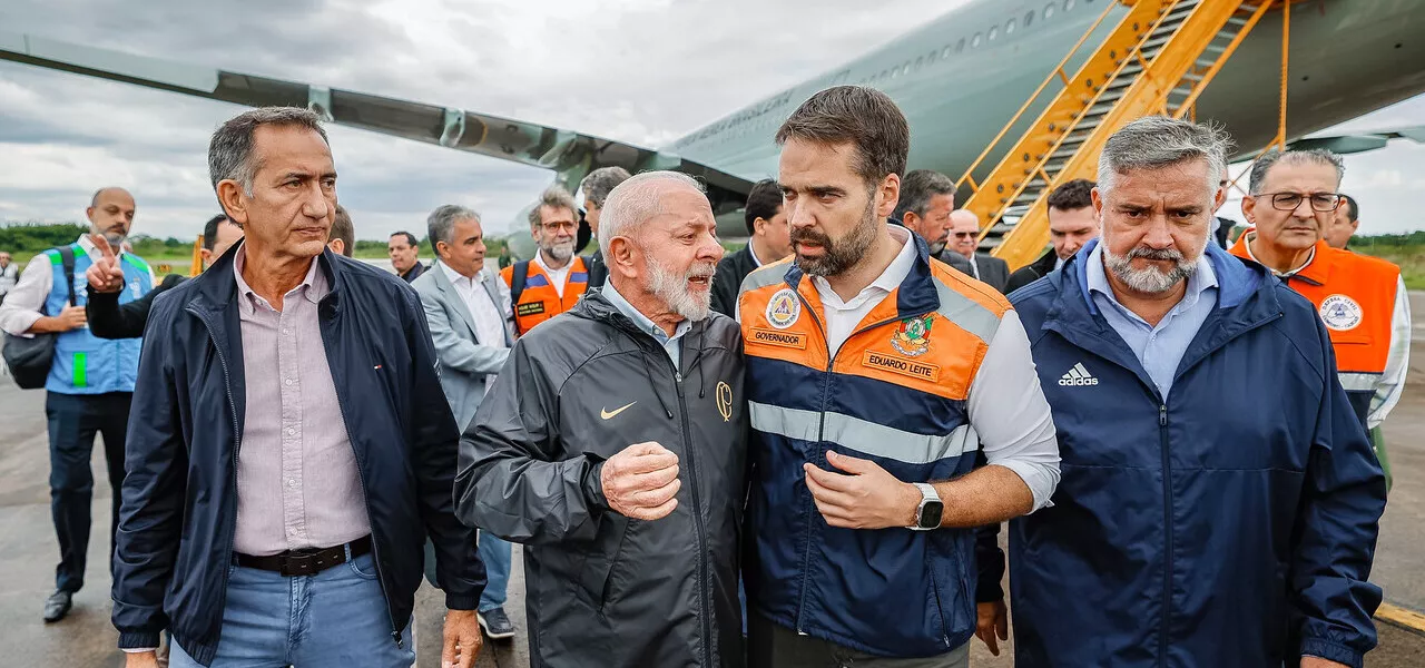 Waldez Góes, Lula, Eduardo Leite e Paulo Pimenta