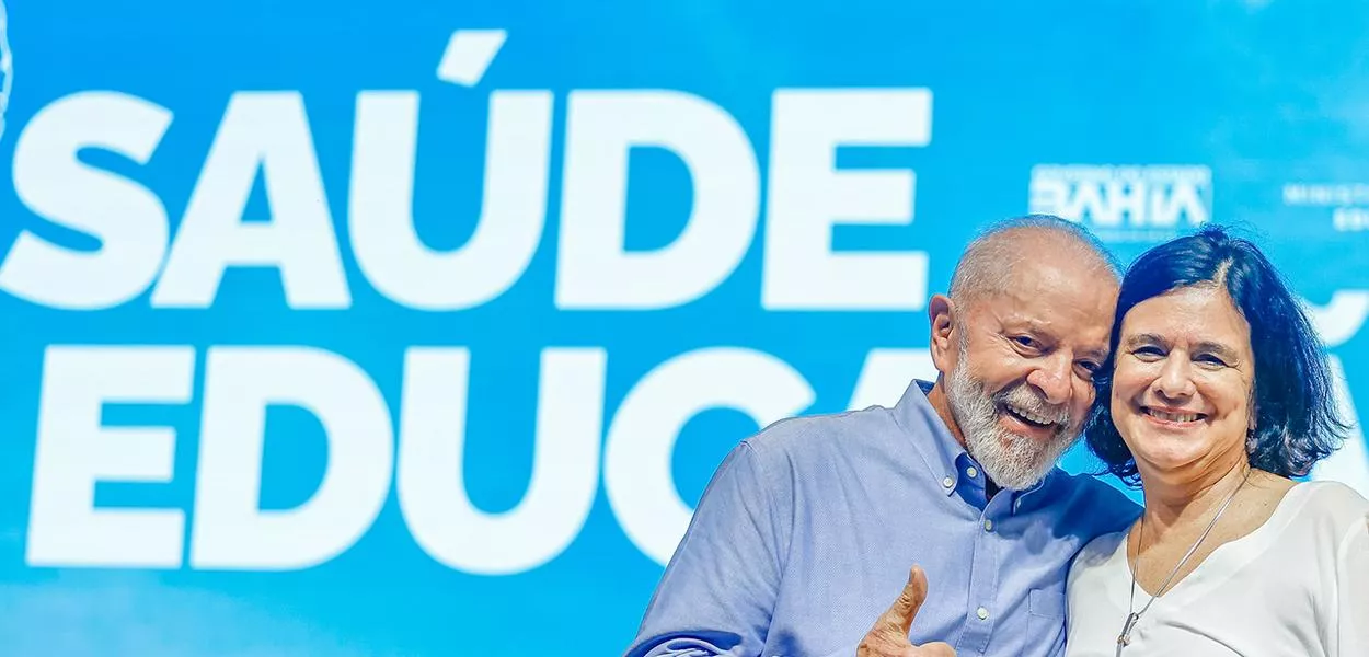 Luiz Inácio Lula da Silva e Nísia Trindade