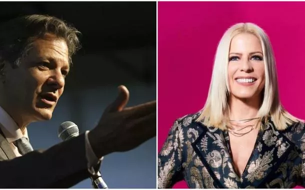 Fernando Haddad e Paula Toller