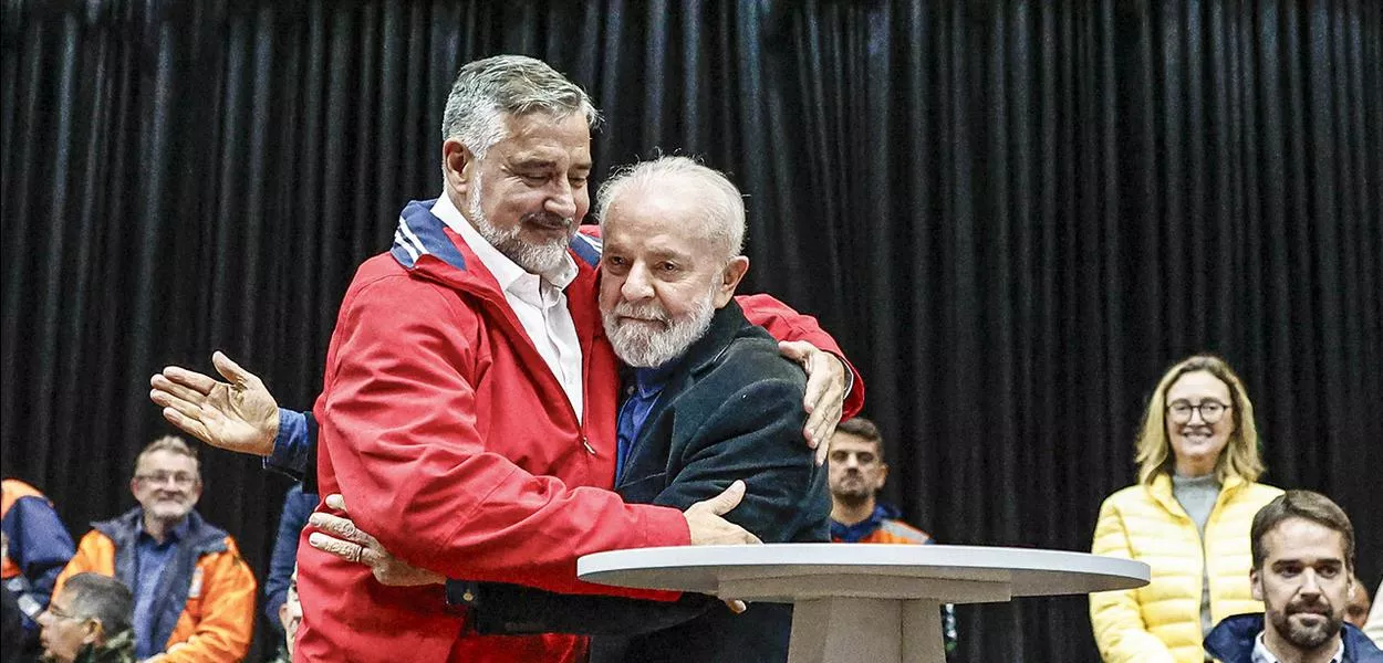 Paulo Pimenta, Lula e outras lideranças