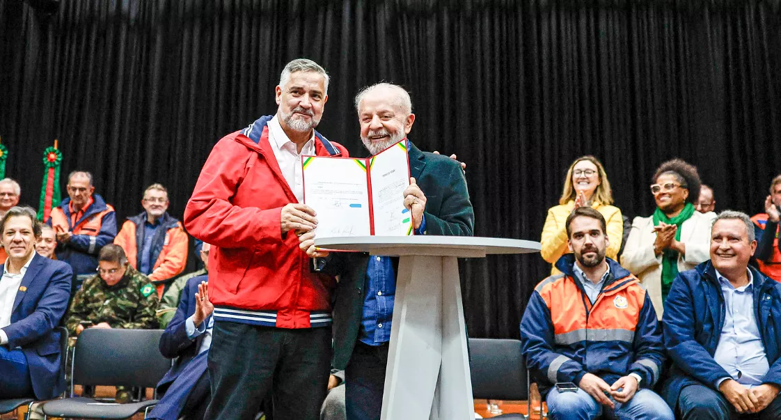Paulo Pimenta e Lula