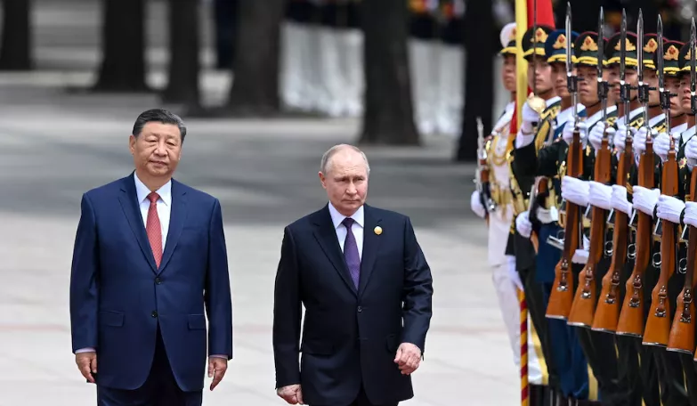 Vladimir Putin e Xi Jinping