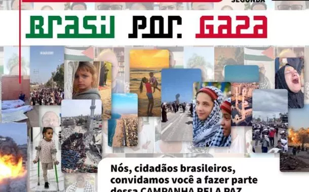 Comunidade de brasileiros de solidariedade à Palestina lança filme nesta segunda com mensagens de solidariedade e paz