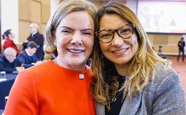 Gleisi: 'Janja é alvo de machismo e misoginia da extrema-direita'