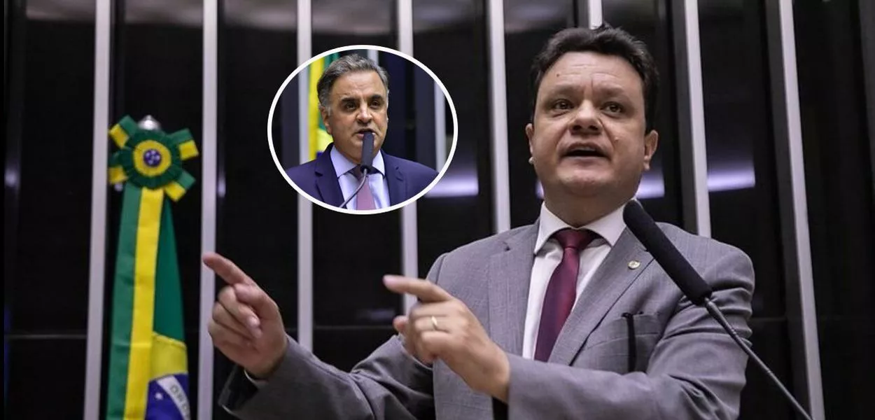 Aécio Neves (menos destaque) e Odair Cunha