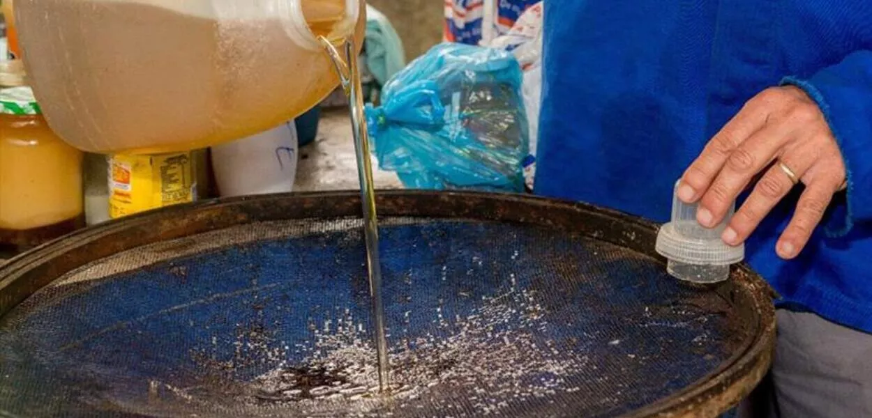 Uso de óleo de cozinha em produção de biodiesel evitou contaminação de 750 bilhões de litros de água em seis anos no Paraná