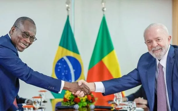 Reunião bilateral com o Presidente do Benim, Patrice Talon