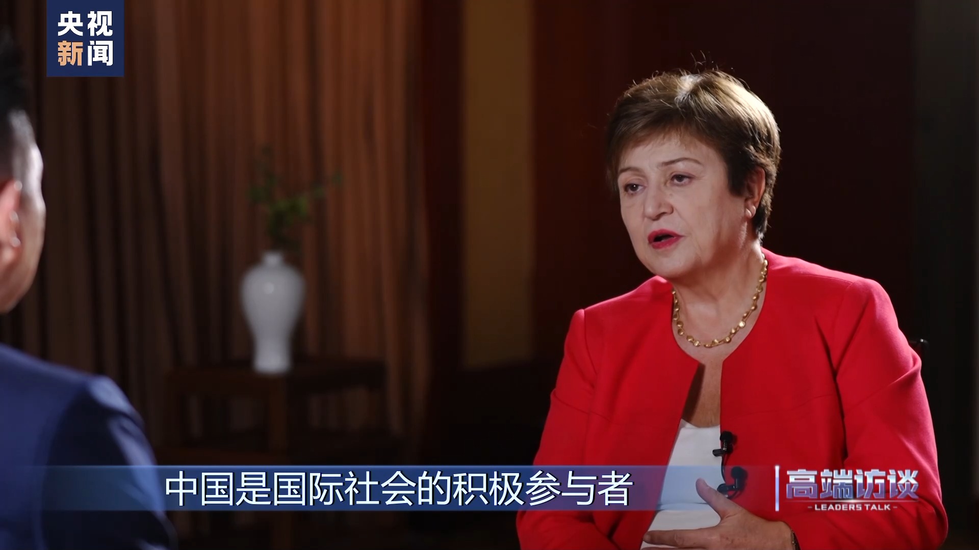 Diretora-geral do Fundo Monetário Internacional, Kristalina Georgieva, concede entrevista exclusiva ao CMG