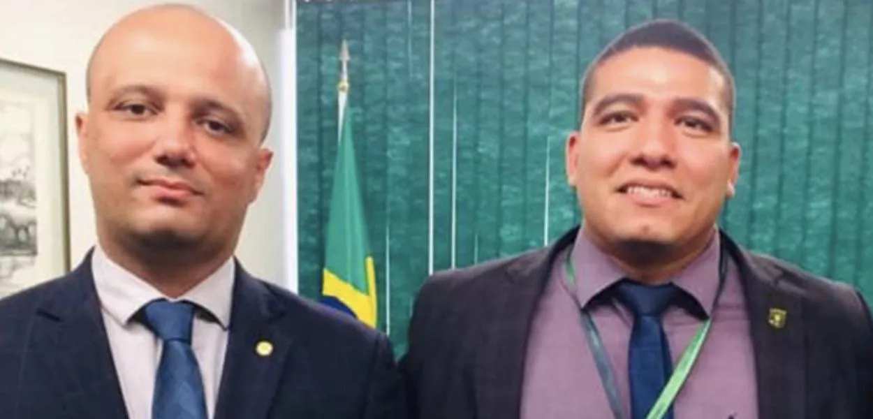 Major Vitor Hugo e Simão Pedro Costa Rocha Freitas