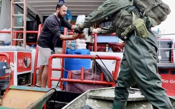 Água da enchente baixou e número de pessoas em abrigos diminui