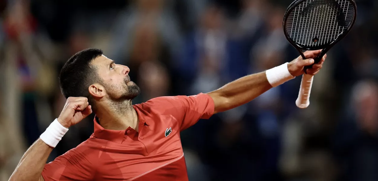 Novak Djokovic em Roland Garros