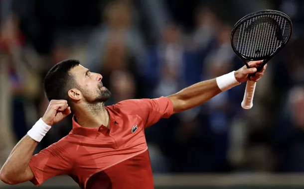 Novak Djokovic em Roland Garros