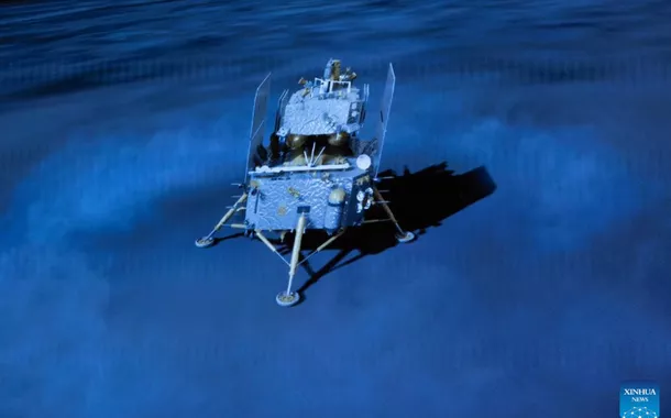 Chang'e-6 da China pousa no lado oculto da Lua para coletar amostras