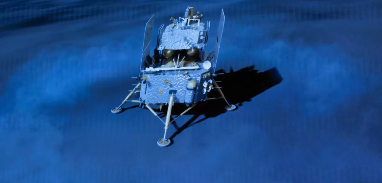 Chang'e-6 da China pousa no lado oculto da Lua para coletar amostras