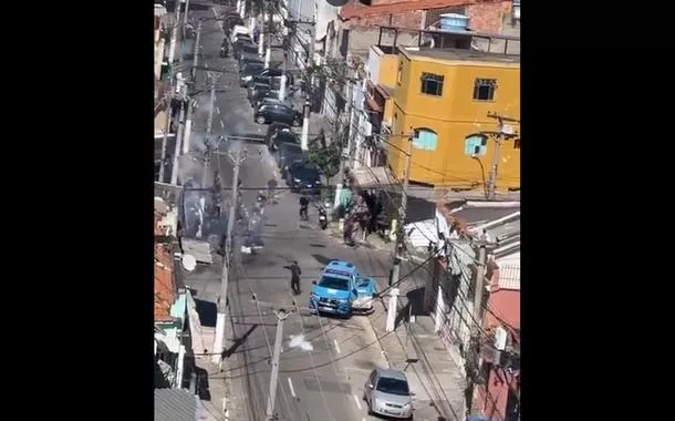 Briga de torcidas na Grande Rio