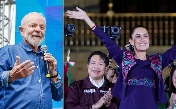 "Muito feliz": Lula celebra eleição de Claudia Sheinbaum no México e diz que pretende viajar ao país