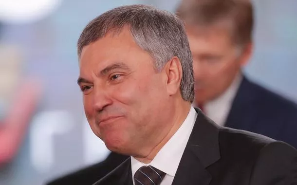 Viacheslav Volodin, presidente da Câmara russa
