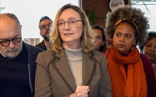 Pedro Ruas (PSOL), Maria do Rosário (PT) e Tamyres Filgueira (PSOL)