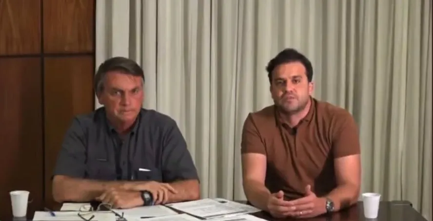 Jair Bolsonaro e Pablo Marçal