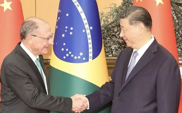 Geraldo Alckmin e Xi Jinping