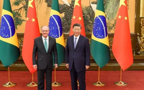 Geraldo Alckmin e Xi Jinping