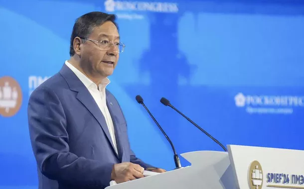 Luis Arce, presidente da Bolívia