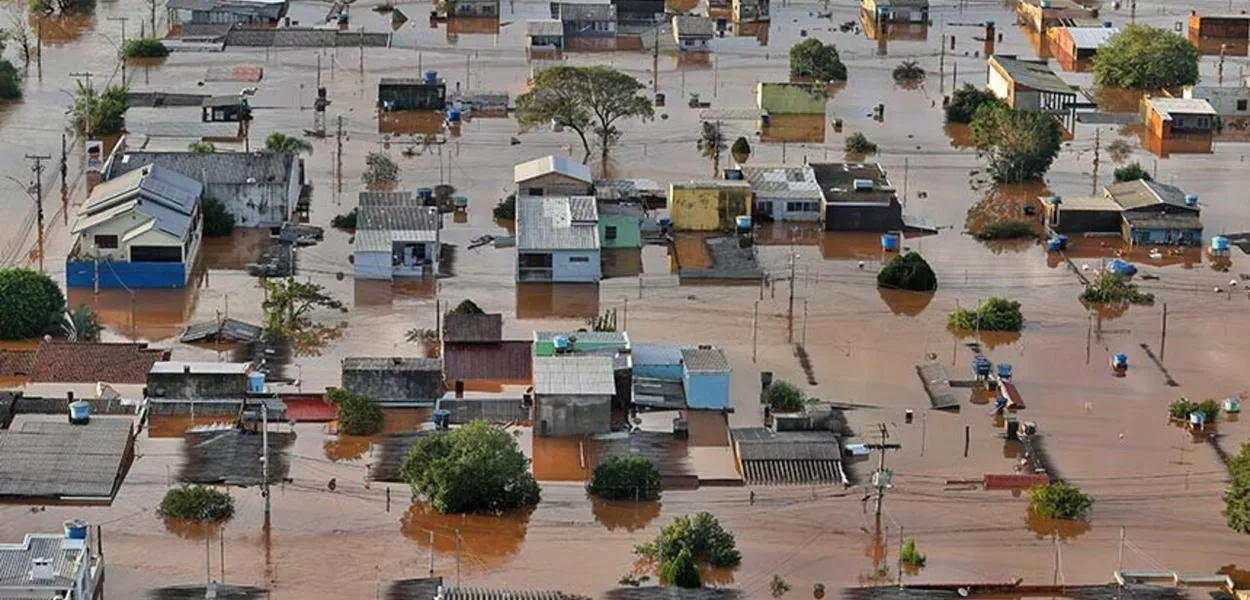 Enchente no Rio Grande do Sul