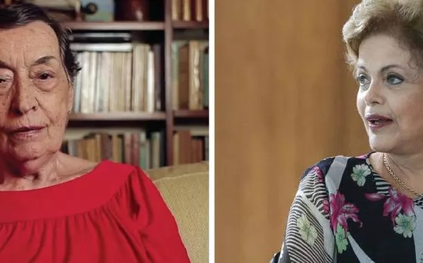 Mariada Conceição Tavares e Dilma Rousseff