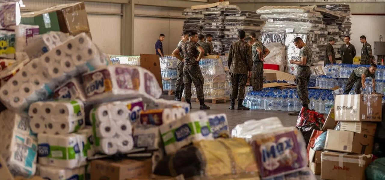 Donativos para o Rio Grande do Sul