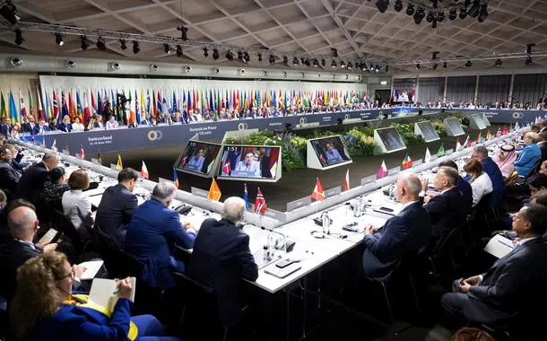 Conferência na Suíça para a paz Rússia-Ucrânia foi um passo diplomático debilitado pelas grandes ausências