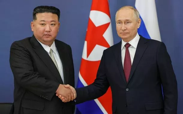 Em visita à Coreia do Norte, Putin dirá que os dois países combaterão juntos as sanções das potências ocidentais