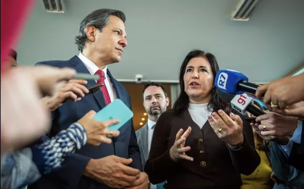 Fernando Haddad e Simone Tebet