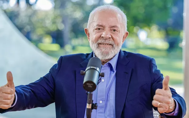 Presidente Luiz Inácio Lula da Silva durante entrevista ao Jornal da CBN, com Mílton Jung e Cássia Godoy, no Palácio da Alvorada, em Brasilia - DF