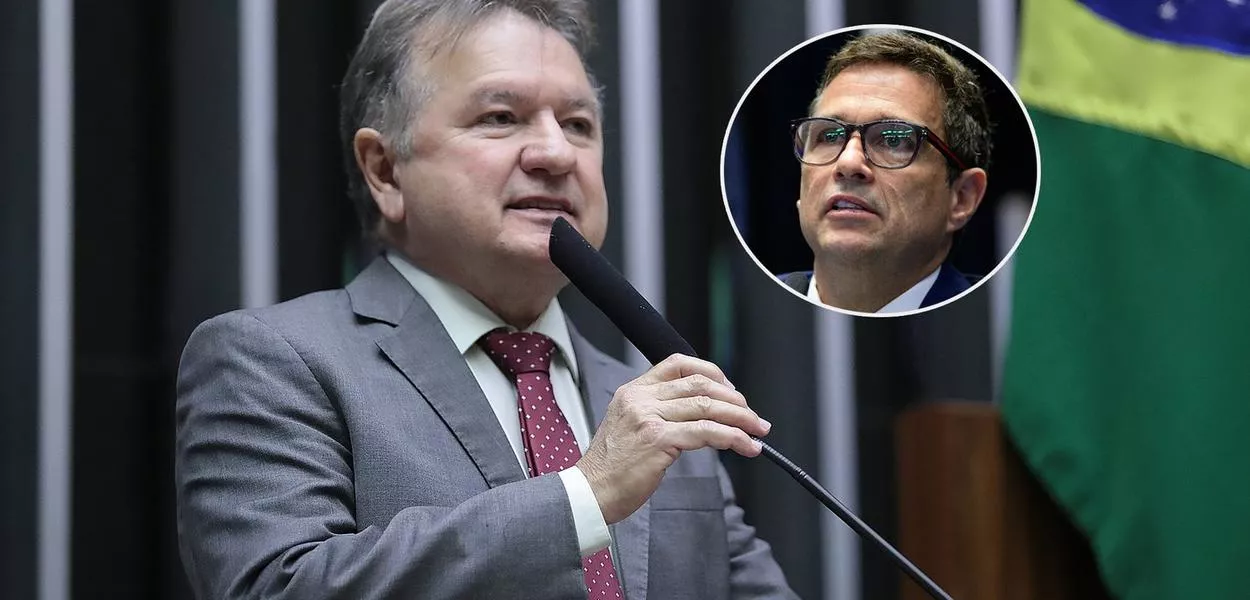 Merlong Solano e Roberto Campos Neto