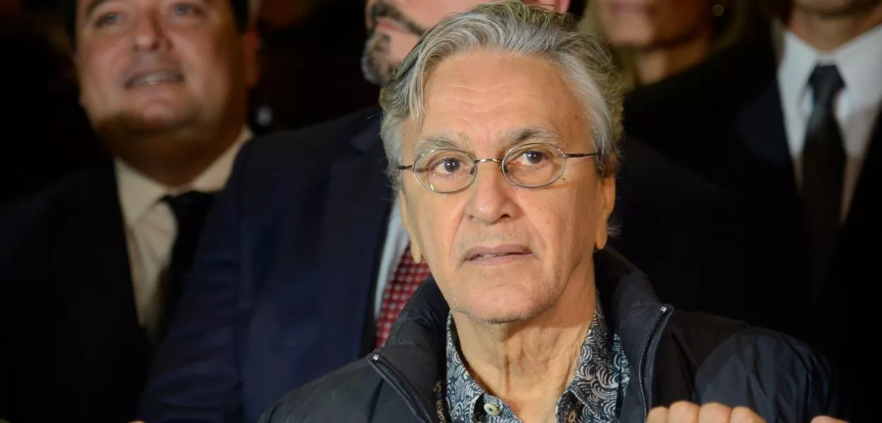 O cantor Caetano Veloso