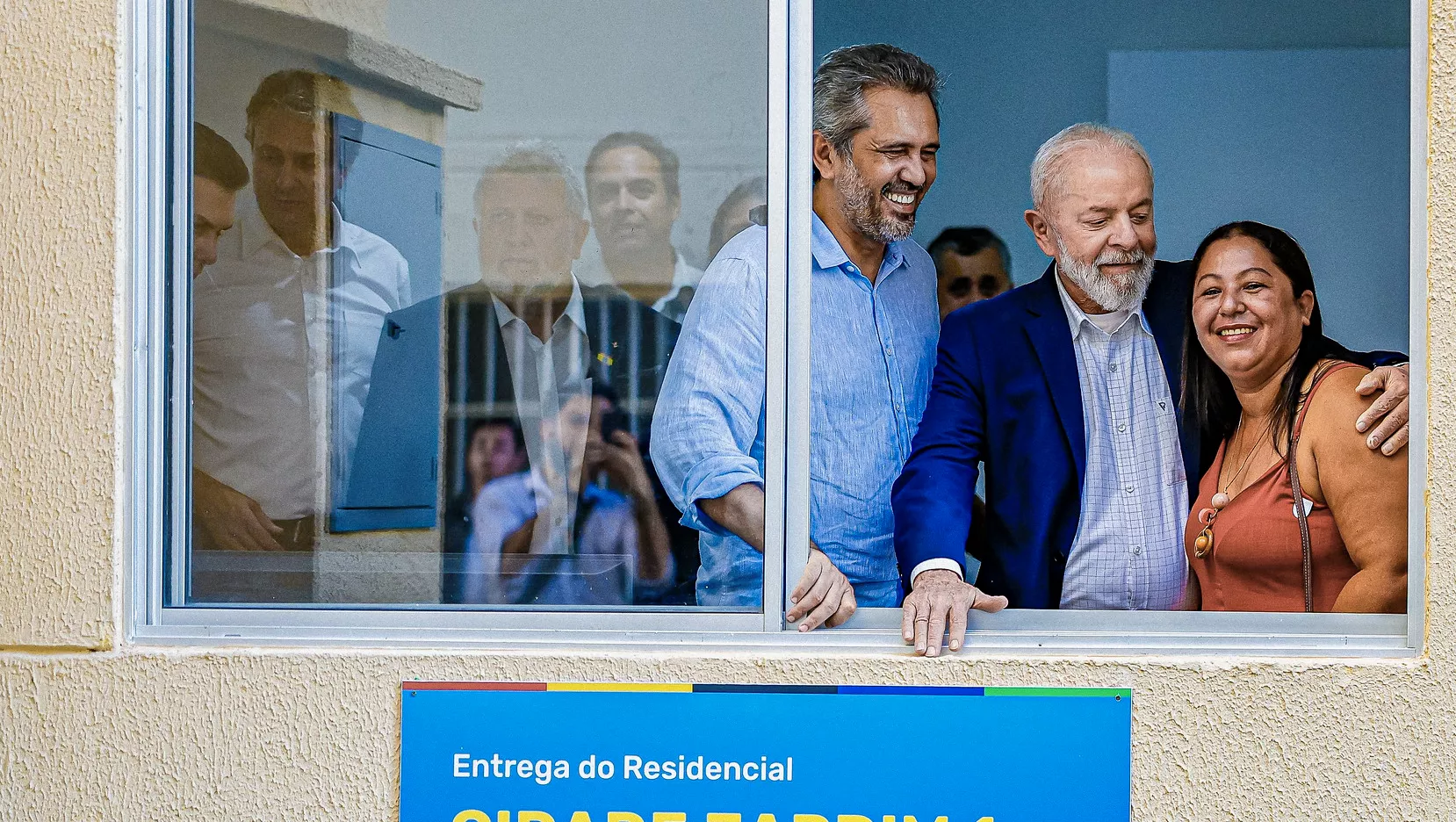 Presidente Luiz Inácio Lula da Silva, durante a entrega de unidades habitacionais do Minha Casa, Minha Vida no Residencial Cidade Jardim III, em Fortaleza - CE