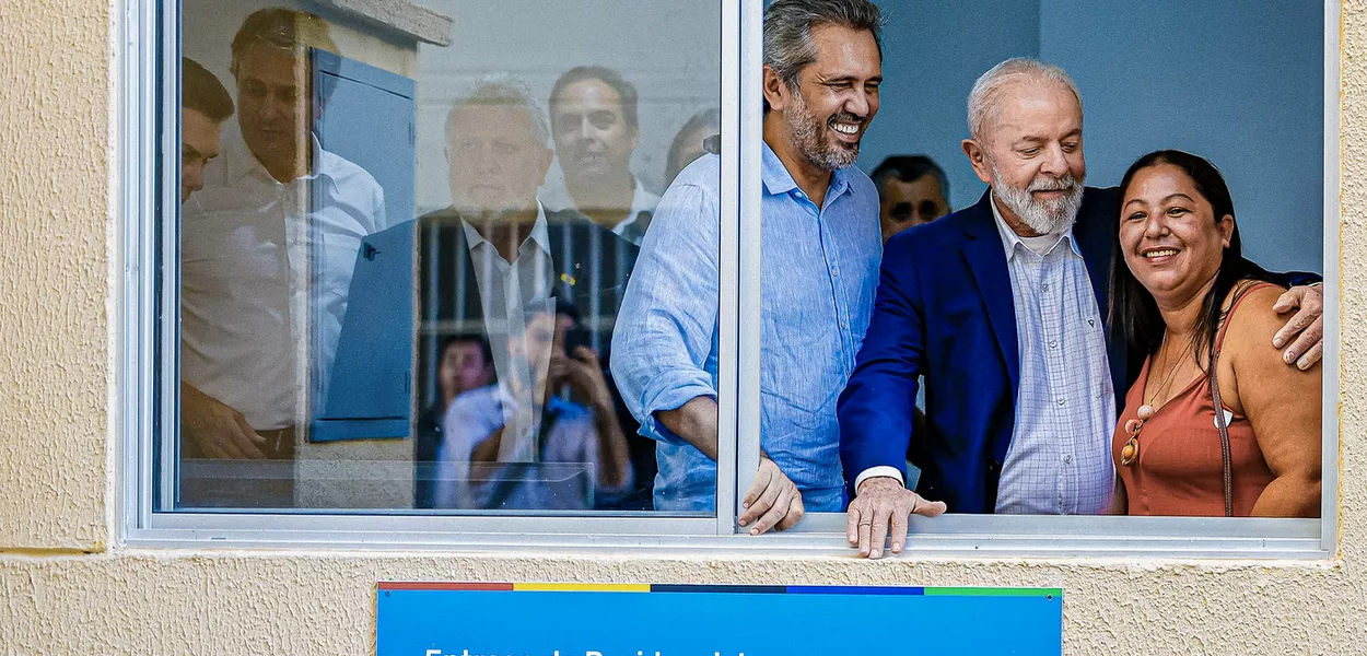 Presidente Luiz Inácio Lula da Silva, durante a entrega de unidades habitacionais do Minha Casa, Minha Vida no Residencial Cidade Jardim III, em Fortaleza - CE