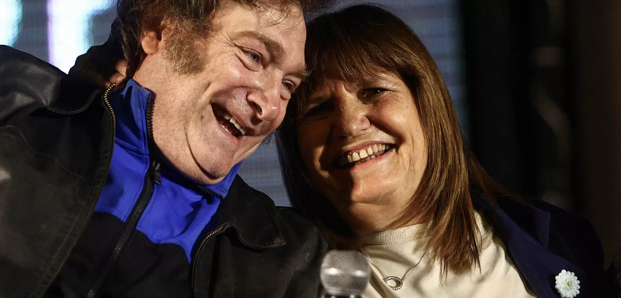 Javier Milei e Patricia Bullrich