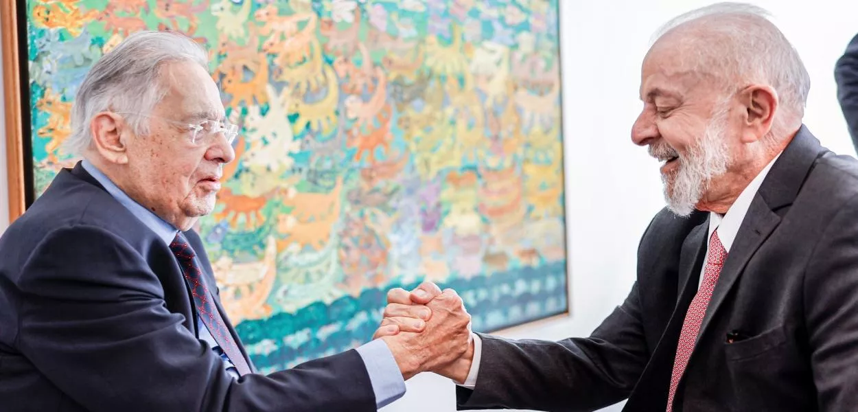Fernando Henrique Cardoso e Lula
