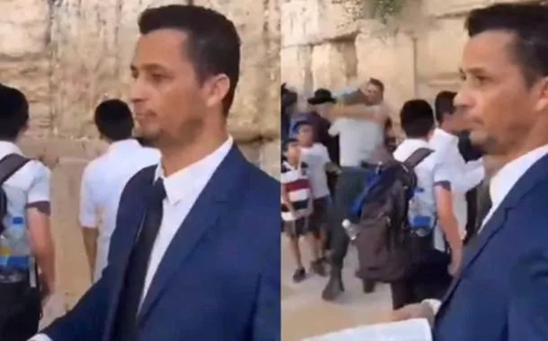 Judeus expulsam pastor bolsonarista do Muro das Lamentações após tentativa de pregação no local