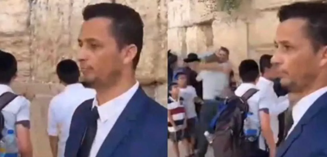 Judeus expulsam pastor bolsonarista do Muro das Lamentações após tentativa de pregação no local
