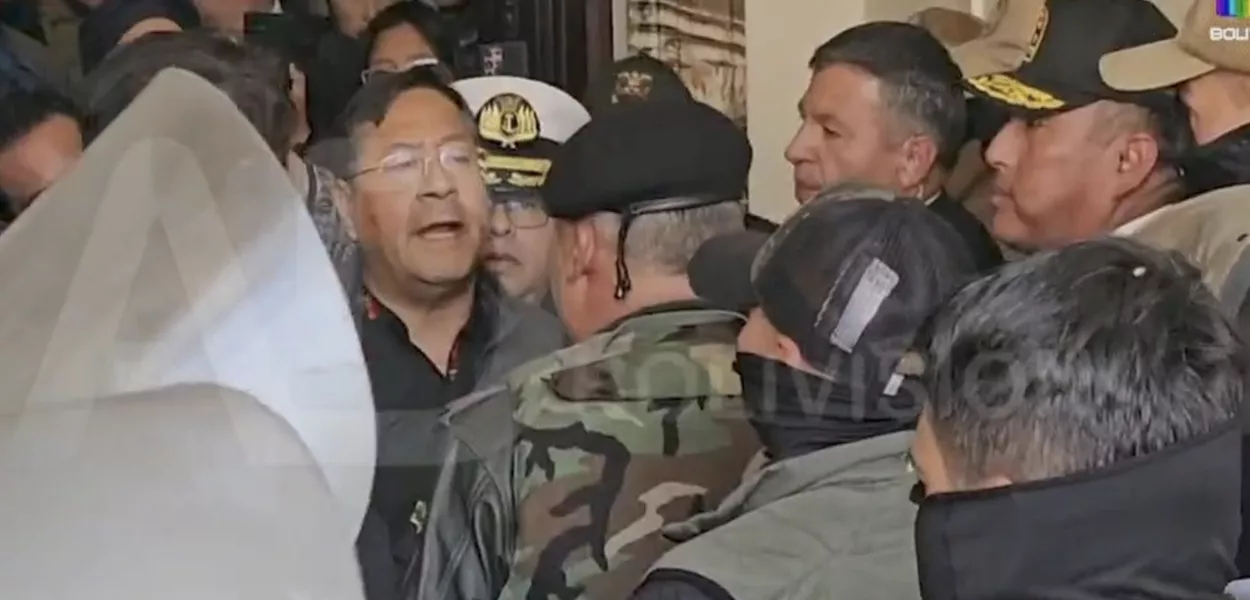 Luis Arce e José Zúñiga