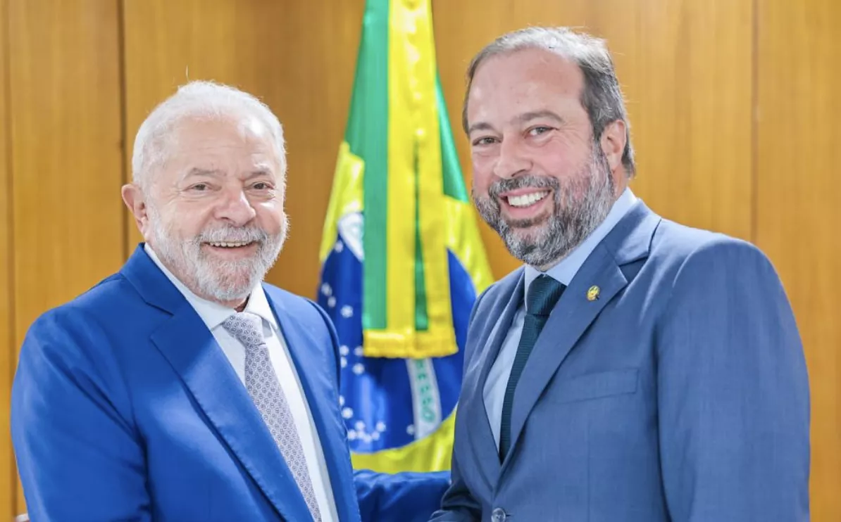Lula e Alexandre Silveira