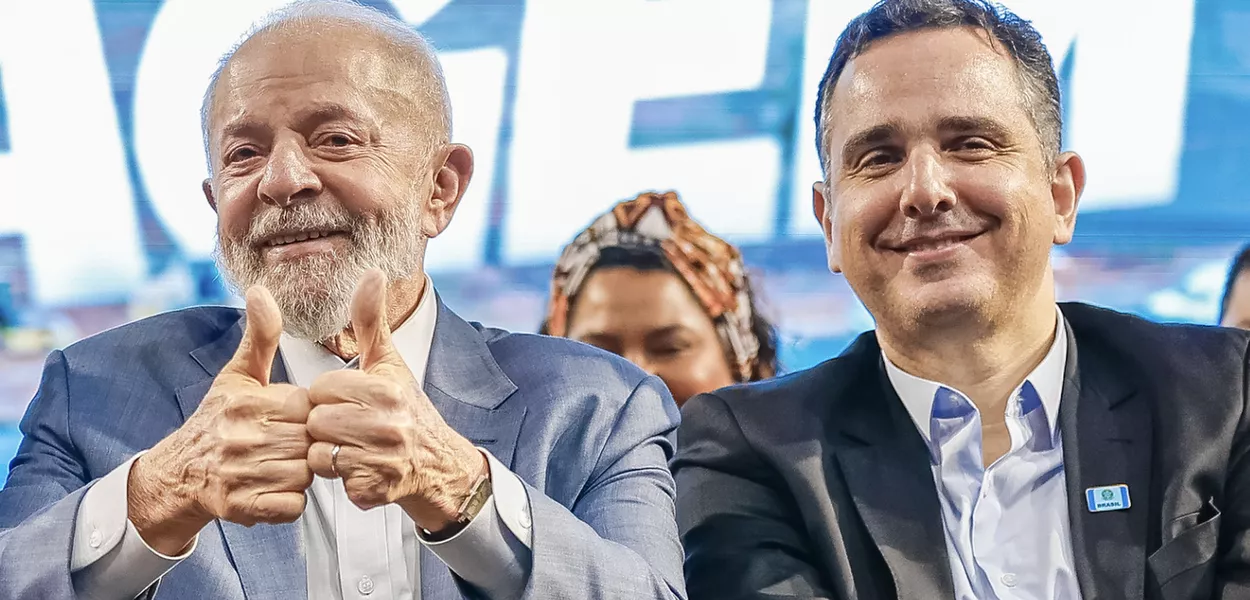Lula e Rodrigo Pacheco