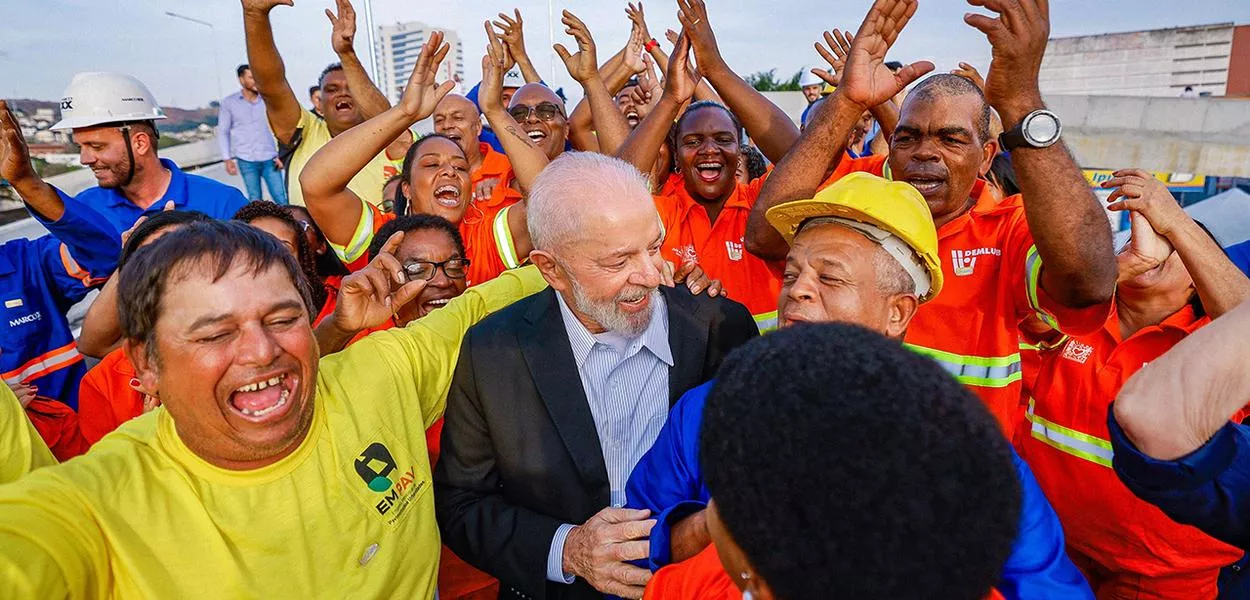 Lula durante evento em Juiz de Fora